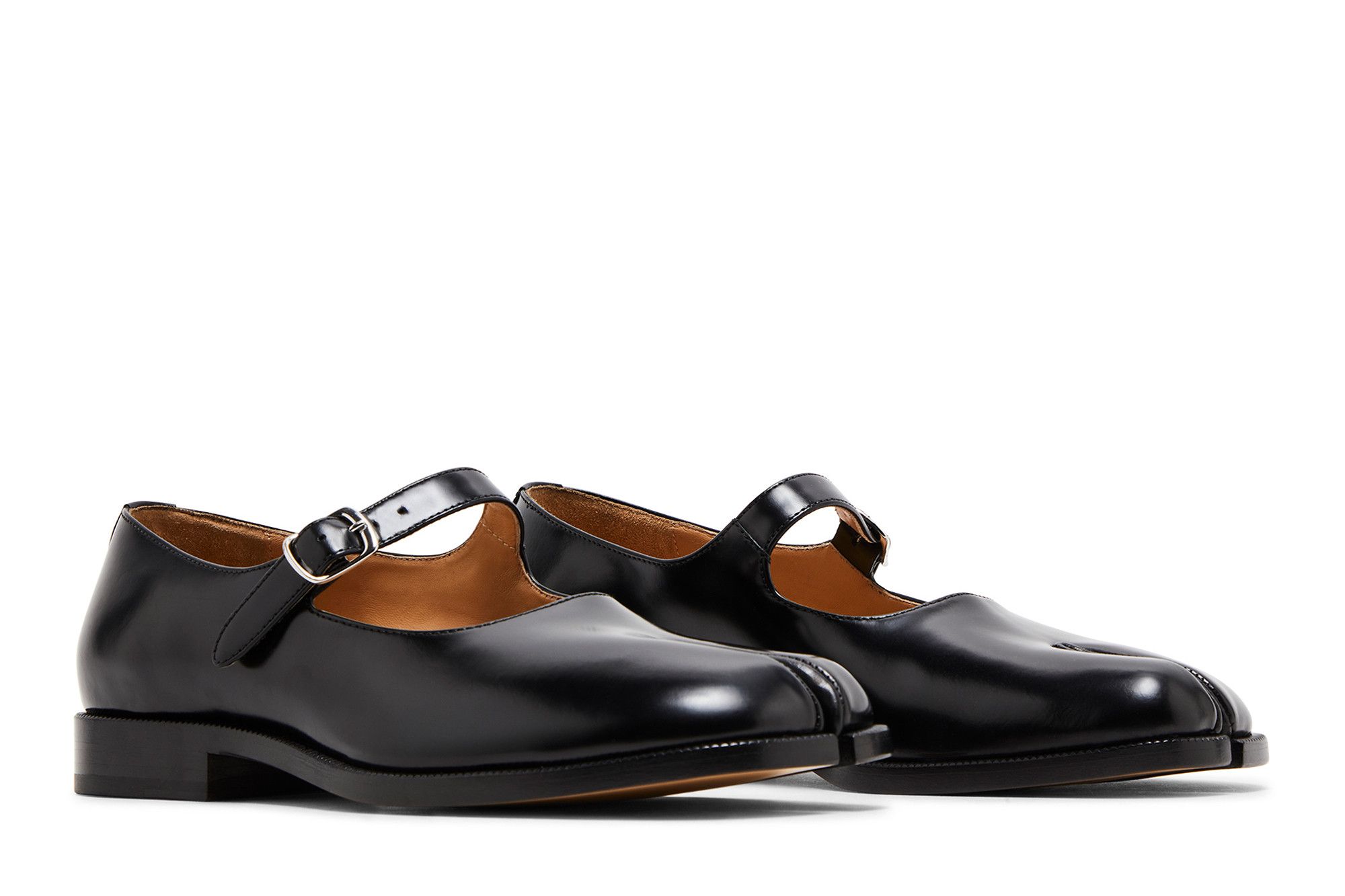 Buy Maison Margiela Wmns Tabi Mary-Jane 'Black Polished
