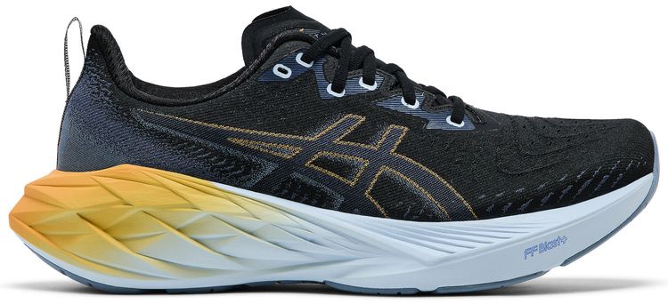 Asics Novablast 4 Black Thunder Blue