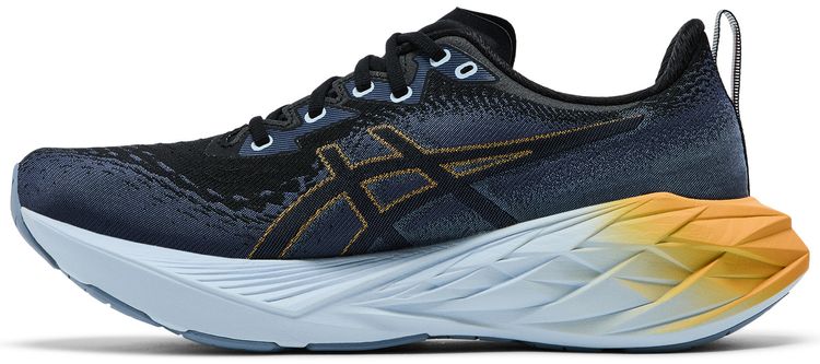 Asics Novablast 4 Black Thunder Blue