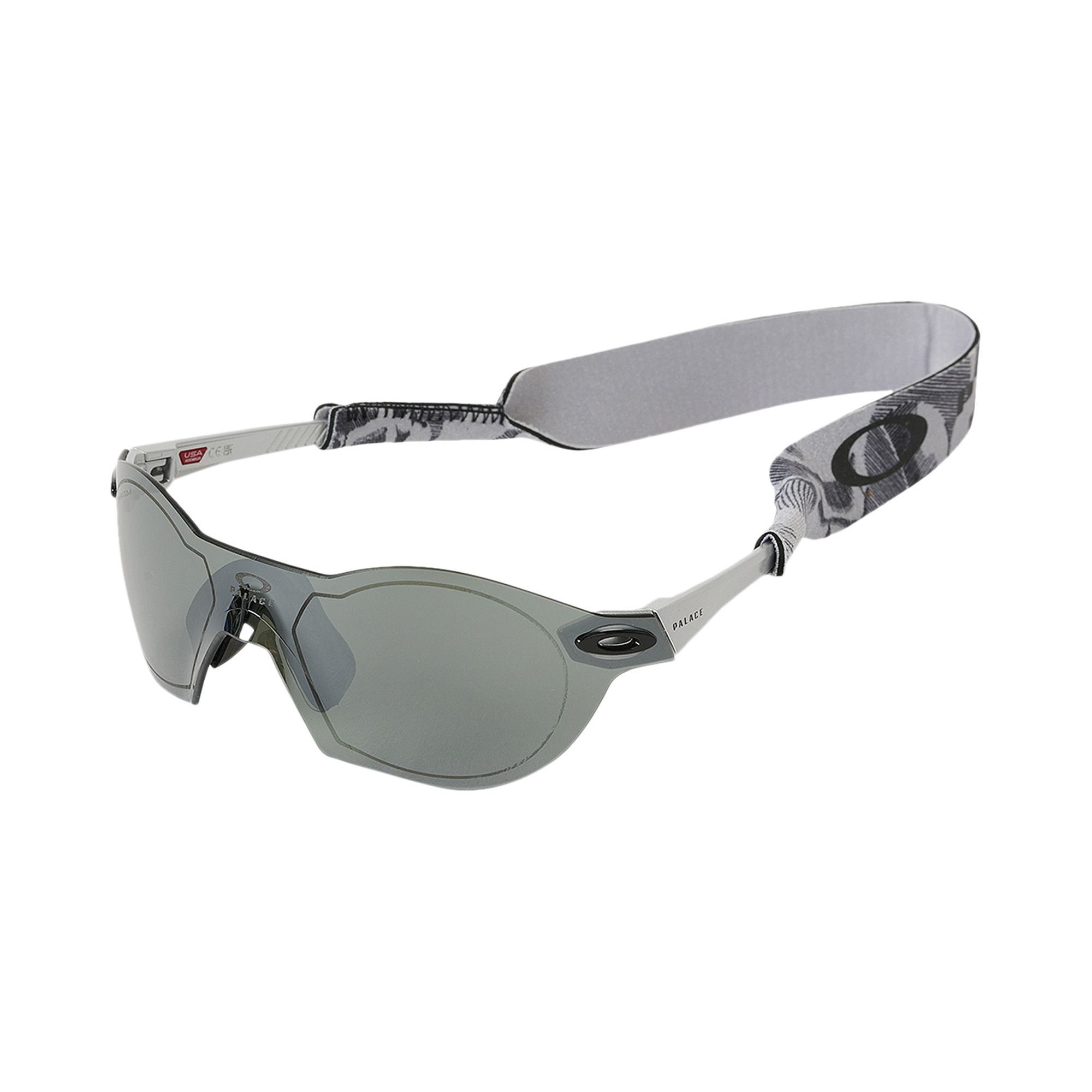 Buy Palace x Oakley Subzero Sunglasses 'Silver/Prizm Black