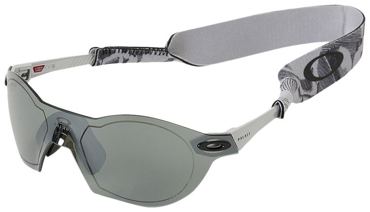 Palace x Oakley Subzero Sunglasses SilverPrizm Black