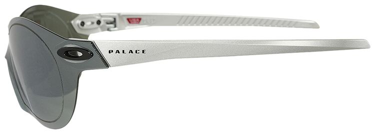 Palace x Oakley Subzero Sunglasses SilverPrizm Black