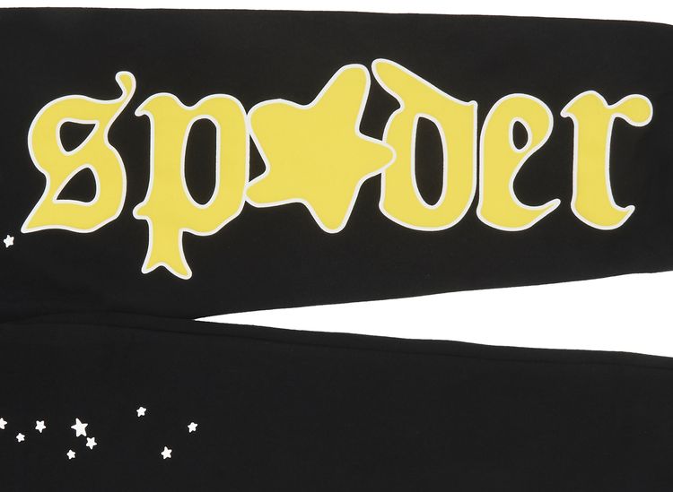 Sp5der Jeffery Sweatpant Black