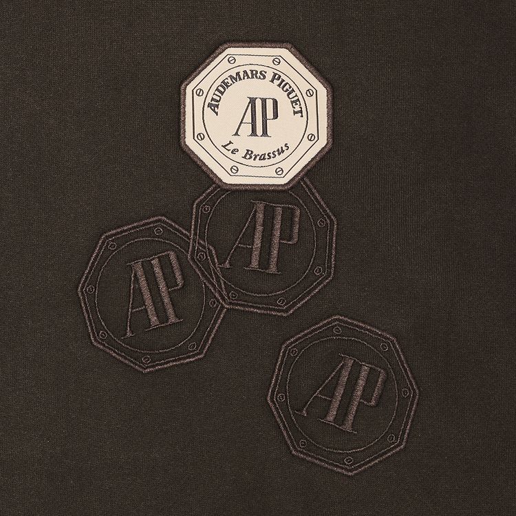 Cactus Jack by Travis Scott x Audemars Piguet Emblem Hoodie Dark Brown