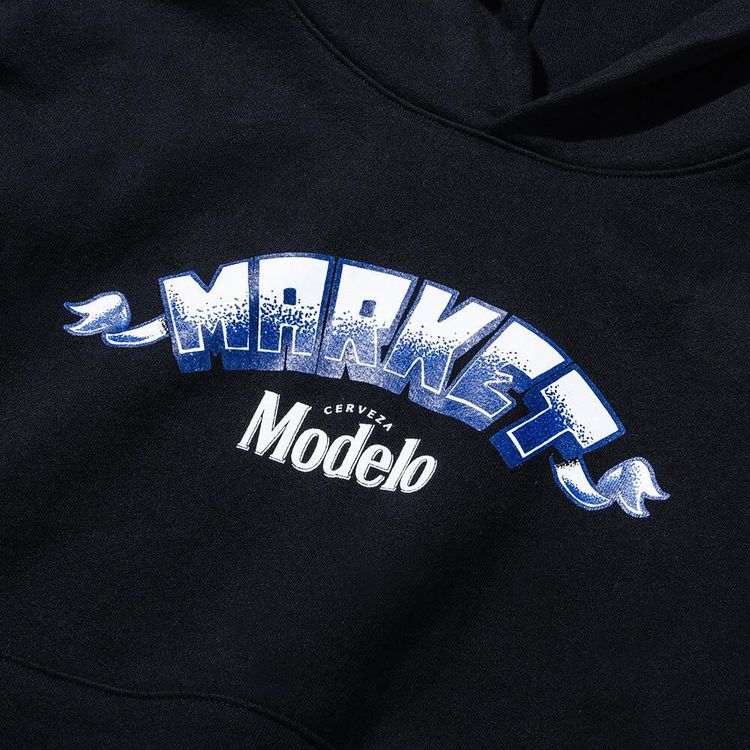 Market x Modelo Fighting Spirit Hoodie Black