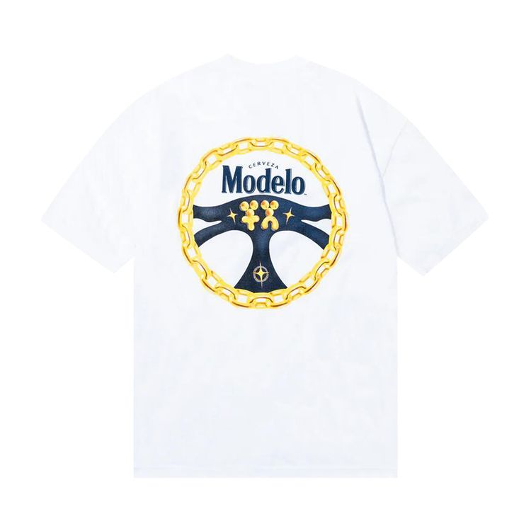 Market x Modelo x Not Urz Take The Wheel T Shirt White