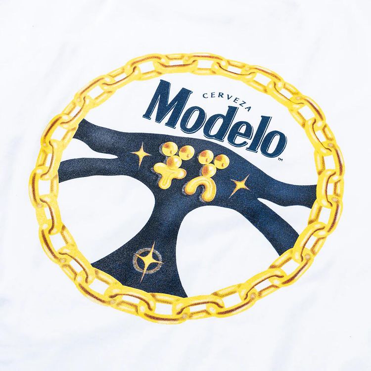 Market x Modelo x Not Urz Take The Wheel T Shirt White