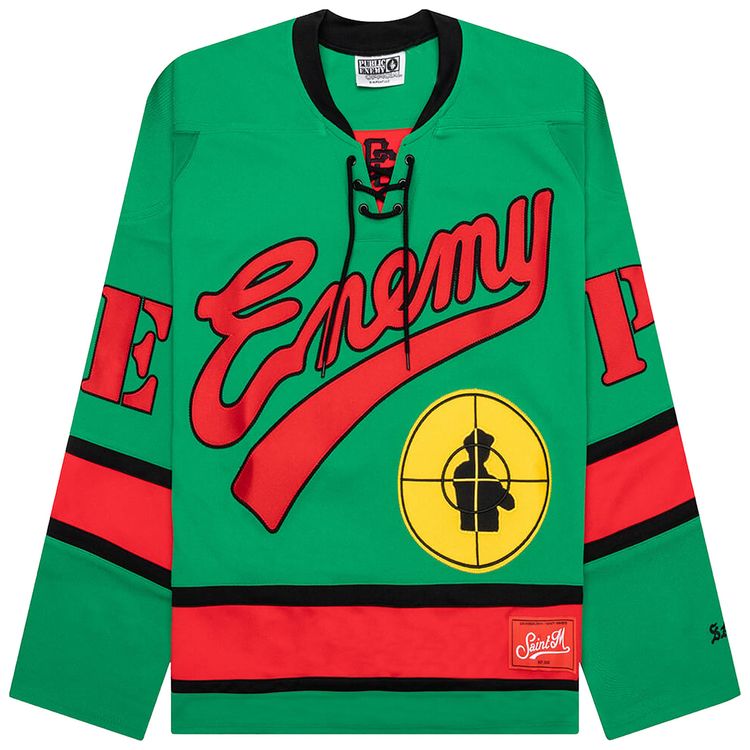 SAINT Mxxxxxx Saint Enemy Game Shirt Green