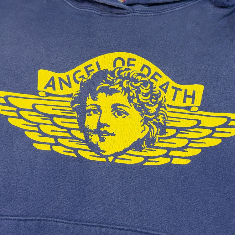 Saint Michael Hoodie Angel Navy