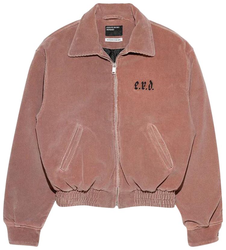 Enfants Riches Deprimes Corduroy Barbara Jacket Salmon