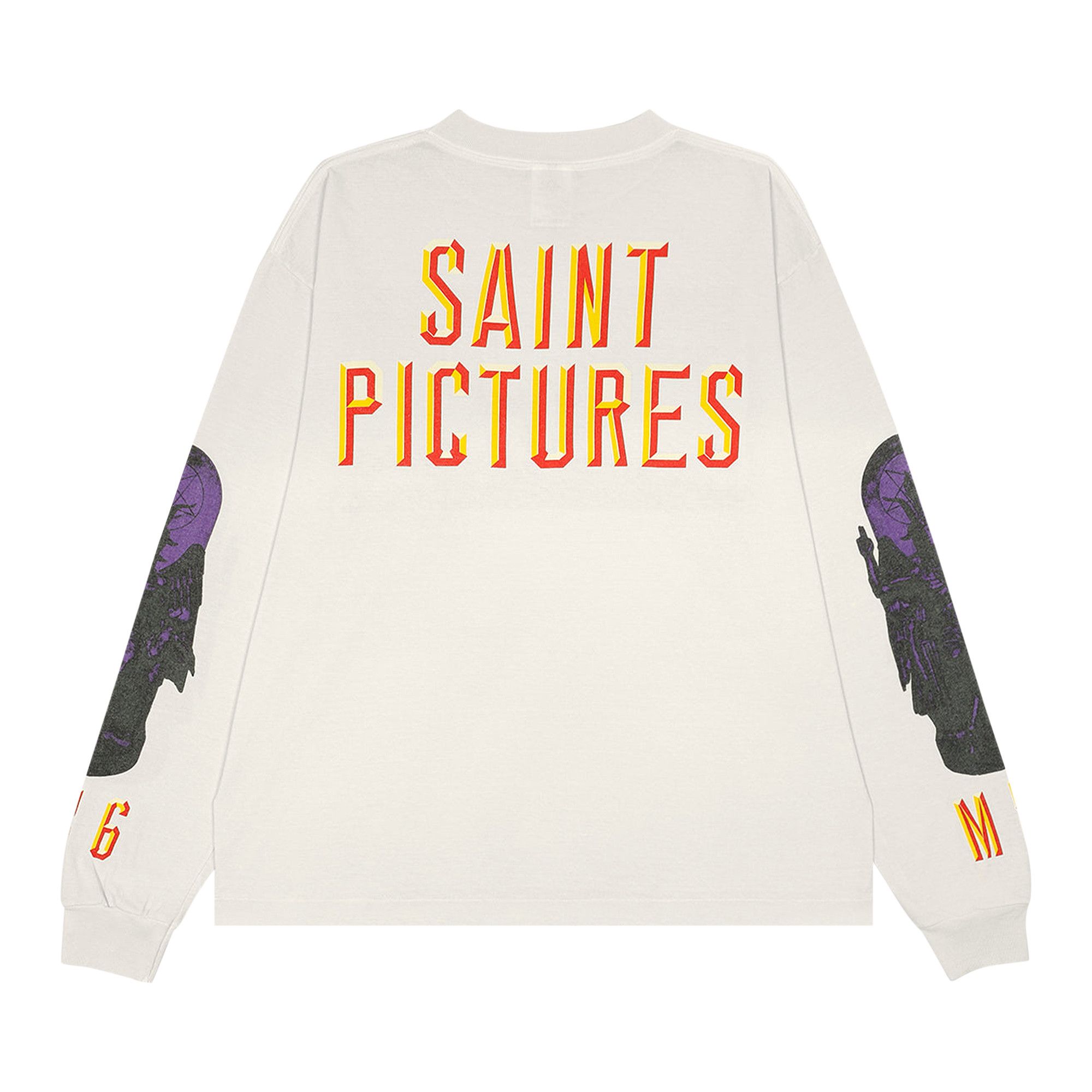 国内外の人気 Buy SAINT Mxxxxxx Saint Pictures Long-Sleeve Tee 'White トップス