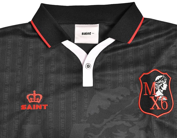 SAINT Mxxxxxx Faith Soccer Shirt Black