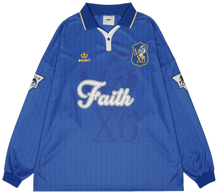 Buy SAINT Mxxxxxx Faith Soccer Shirt 