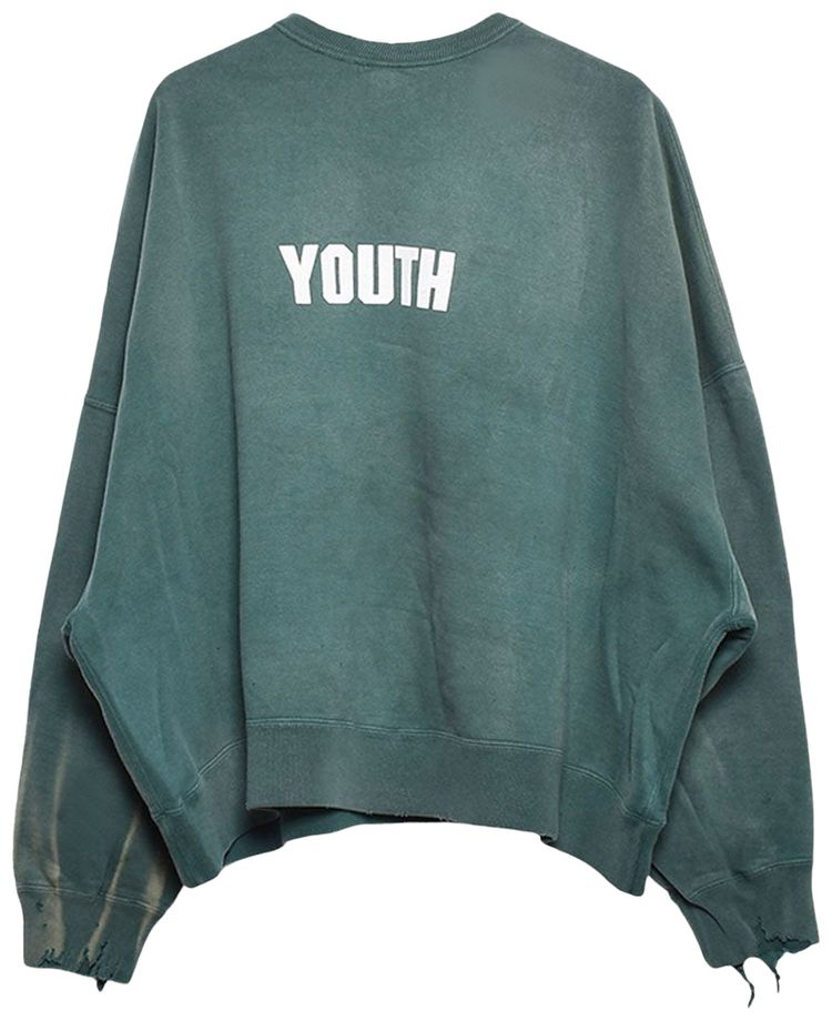 SAINT Mxxxxxx Youth Crewneck Green