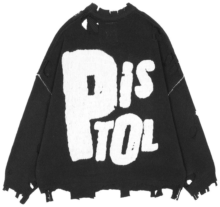 SAINT Mxxxxxx I Am A Crew Knit Black