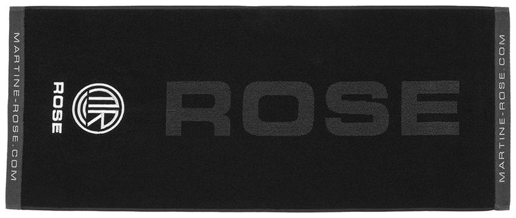 Martine Rose Gym Towel Black