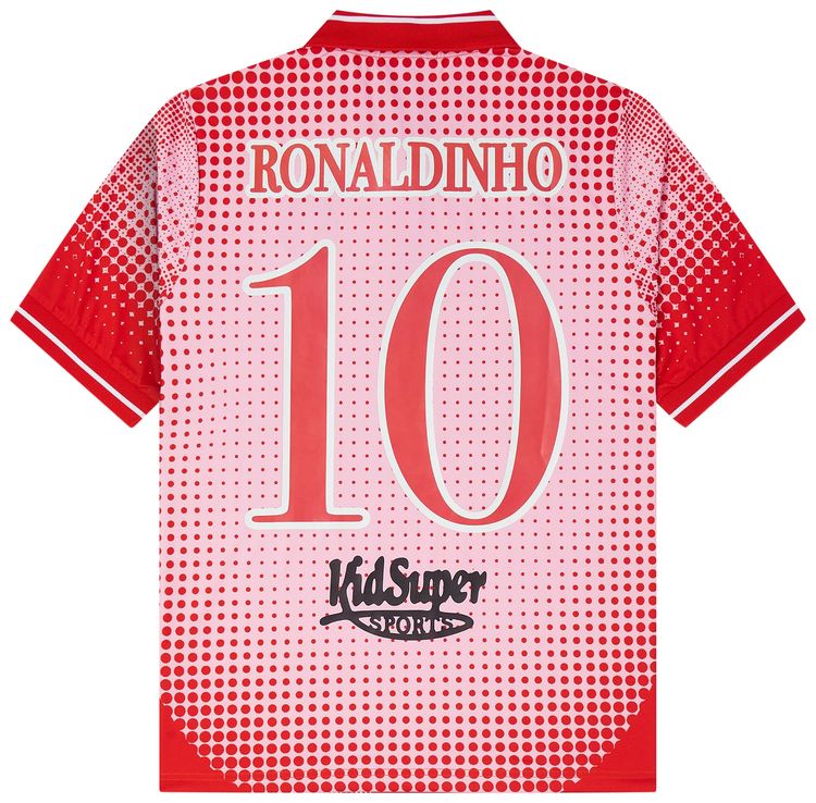 KidSuper x Ronaldinho Soccer Jersey Red