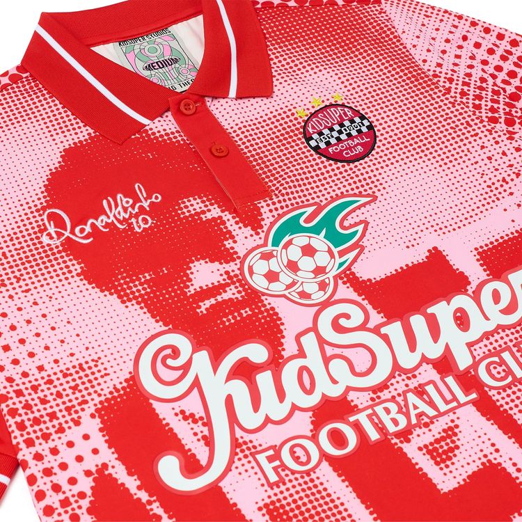 KidSuper x Ronaldinho Soccer Jersey Red
