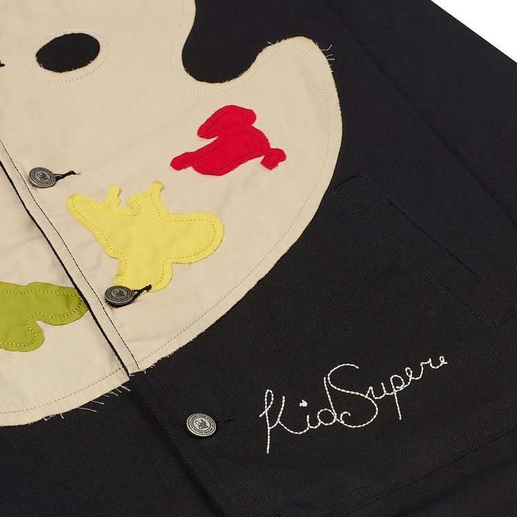 KidSuper Paint Palette Jacket Black