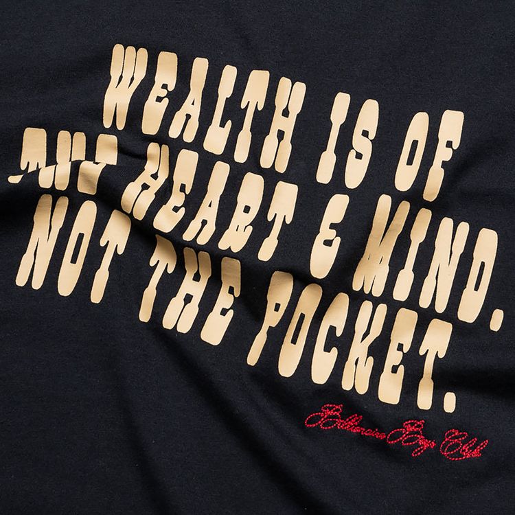 Billionaire Boys Club Mantra T Shirt Black