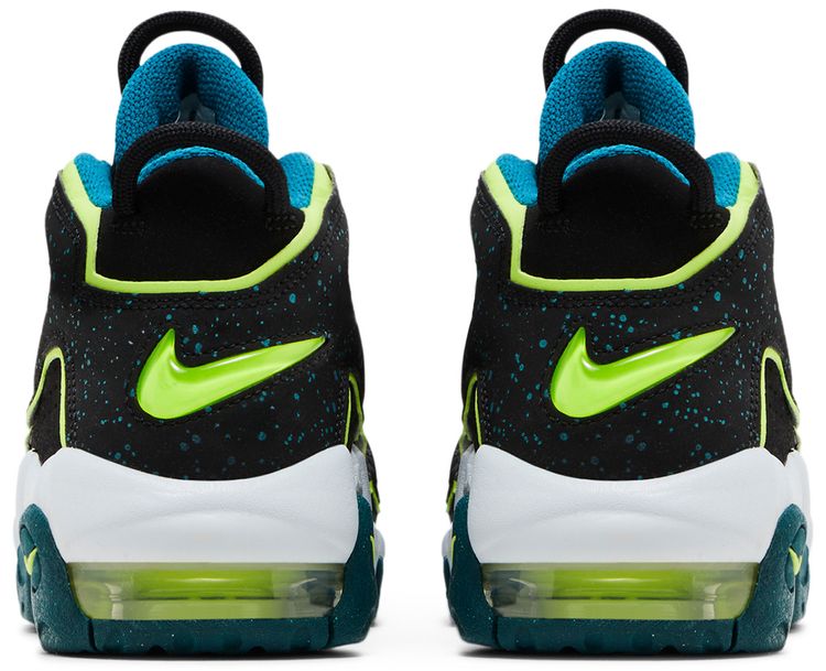 Nike Air More Uptempo GS Black Geode Teal