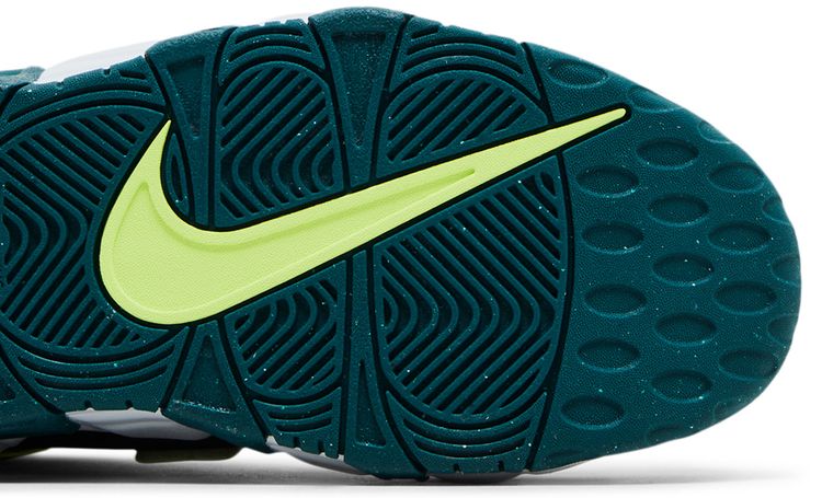 Nike Air More Uptempo GS Black Geode Teal