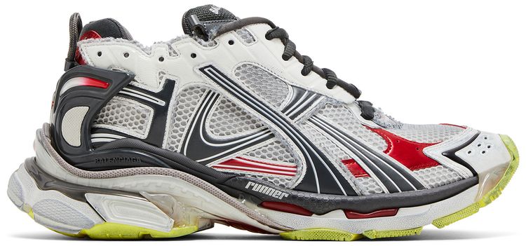 Balenciaga Runner Sneaker Black White Red Fluo Yellow 2023