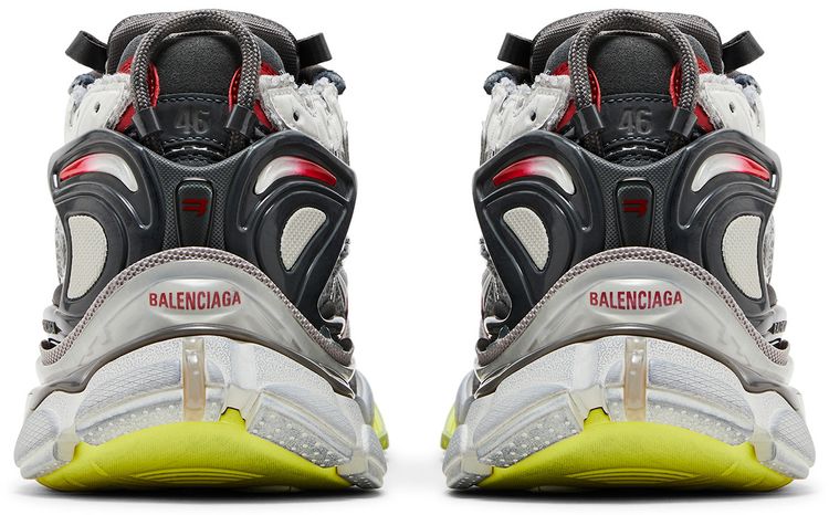 Balenciaga Runner Sneaker Black White Red Fluo Yellow 2023