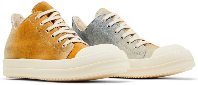 Rick Owens DRKSHDW Lido Denim Low Sky Orange Degrade