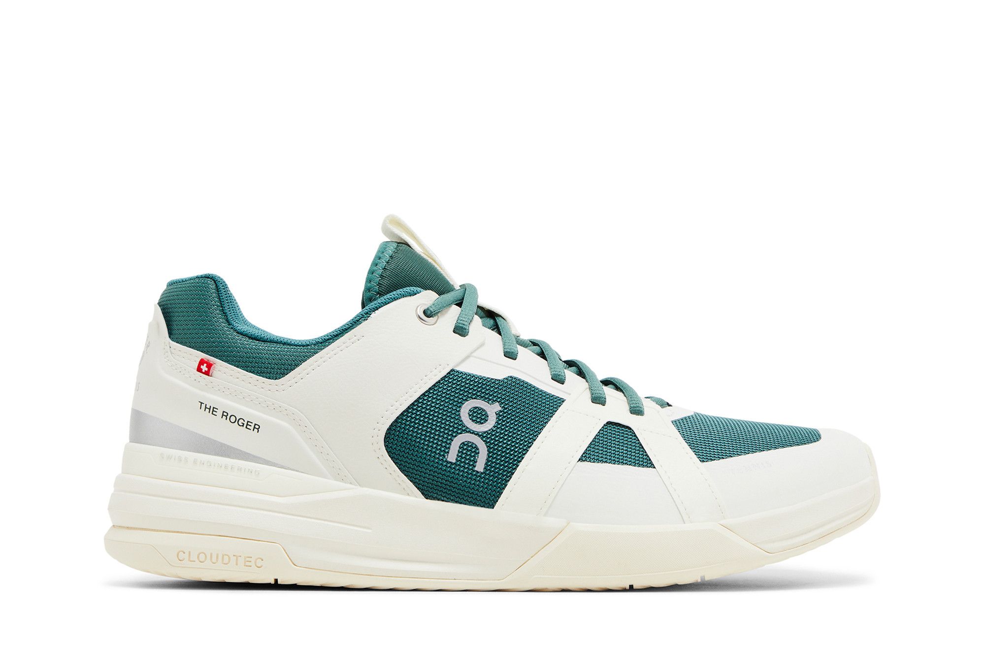 ON The Clubhouse Pro “Ivory/Evergreen” THE ROGER CLUBHOUSE PRO IVORY/EVERGREEN | Bodega
