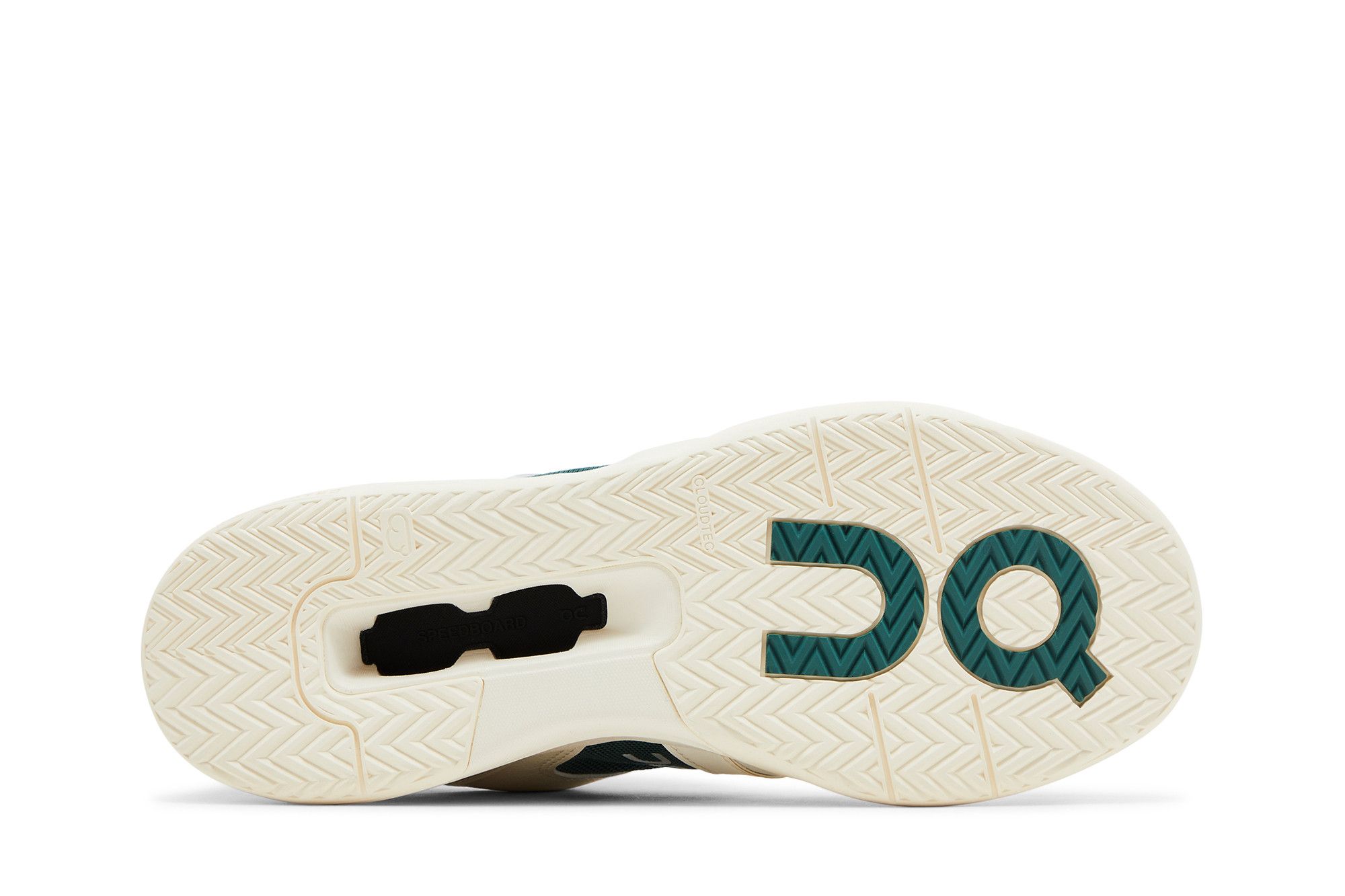 ON The Clubhouse Pro “Ivory/Evergreen” On THE ROGER Clubhouse Pro Men's Tennis Shoe Ivory/evergreen