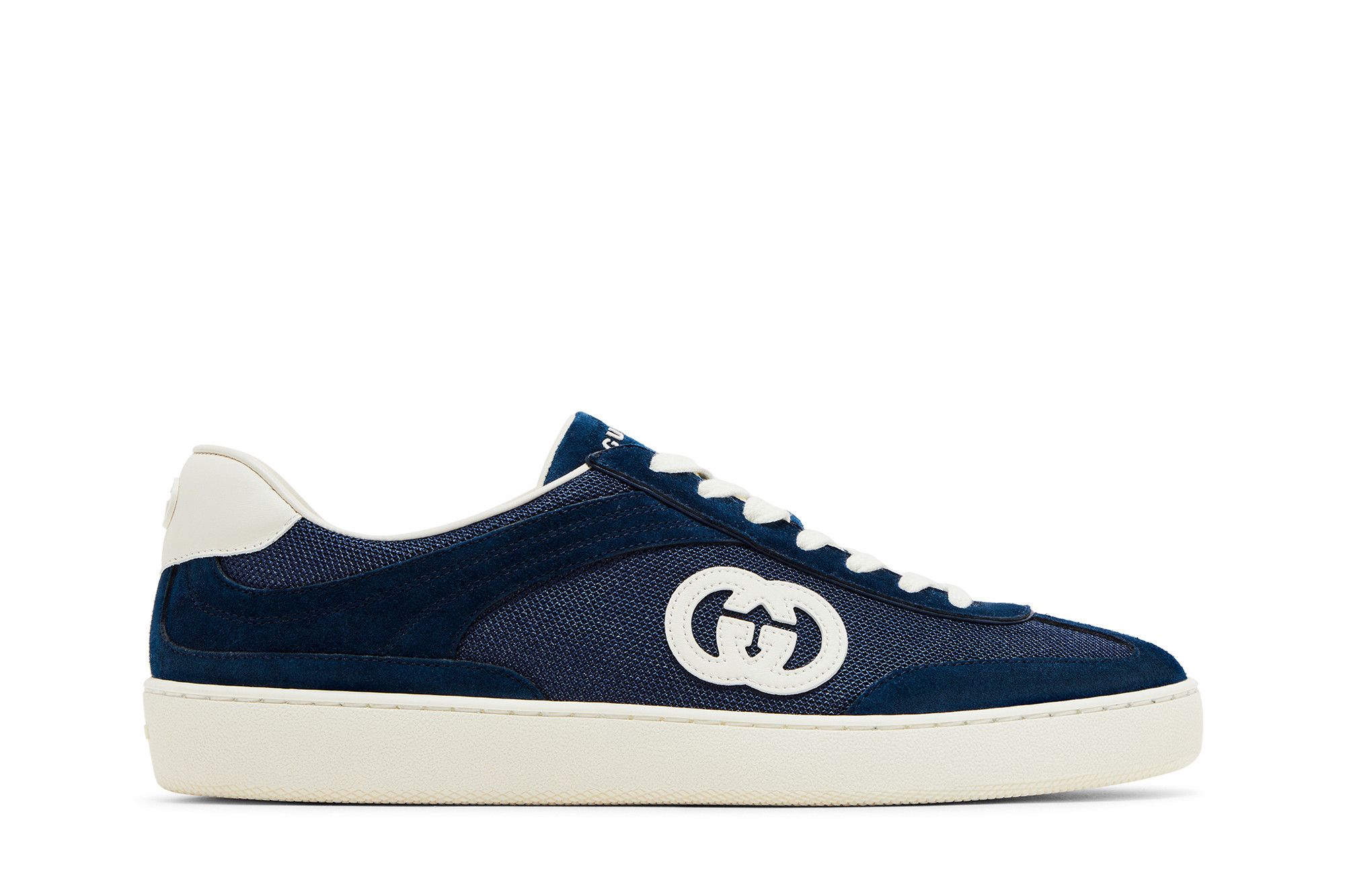 Buy Gucci G74 'Interlocking G - Blue Suede' - 791742 AADM0