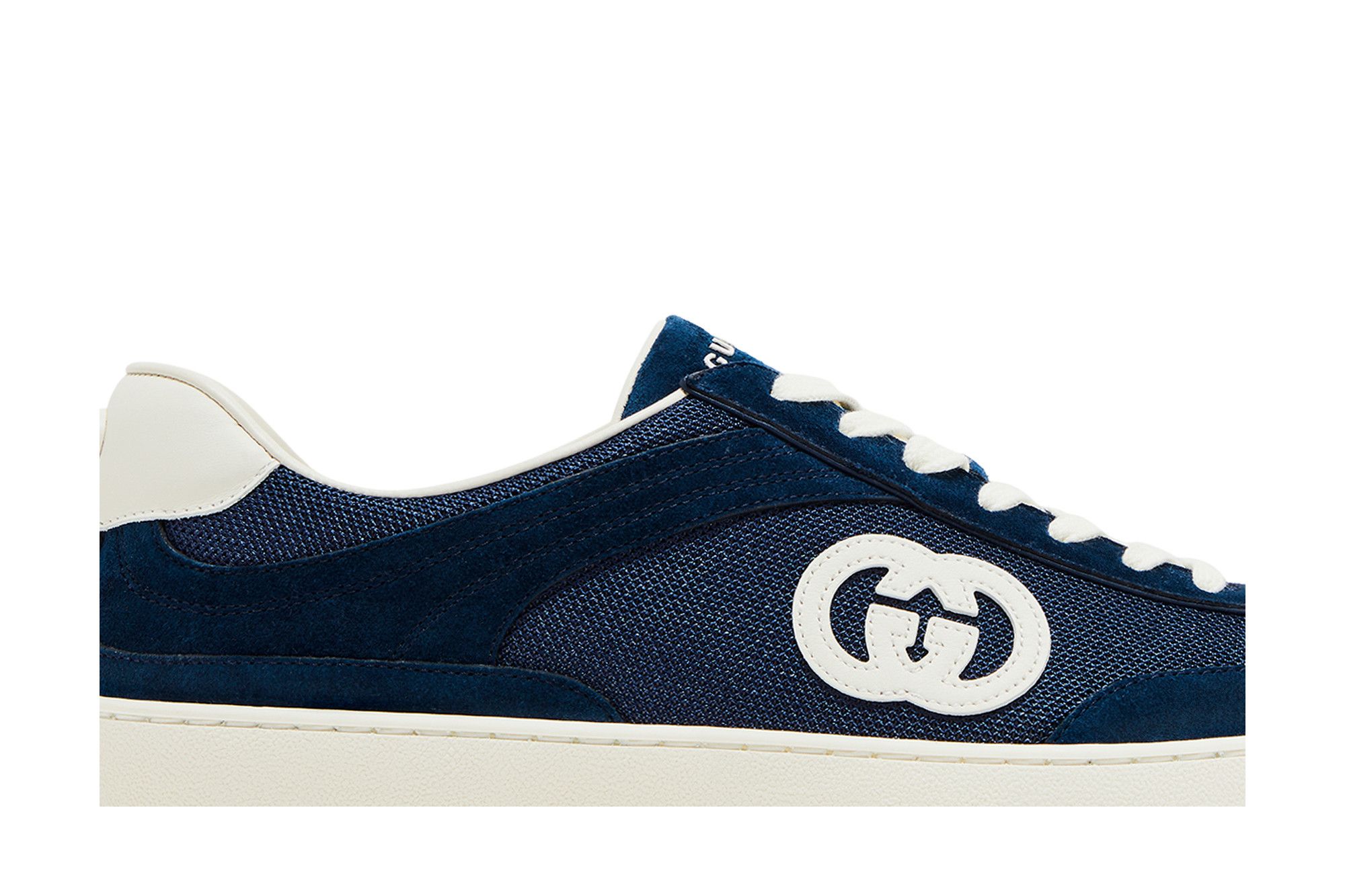 Buy Gucci G74 'Interlocking G - Blue Suede' - 791742 AADM0