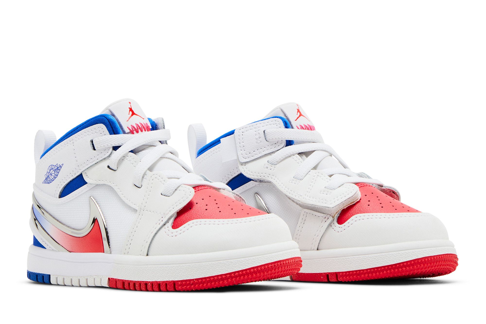 Buy Air Jordan 1 Mid RM EasyOn TD 'White Racer Blue Red
