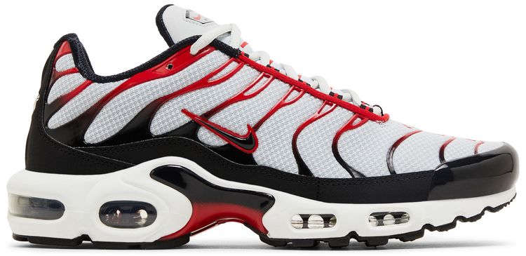 Nike Air Max Plus Platinum Black University Red