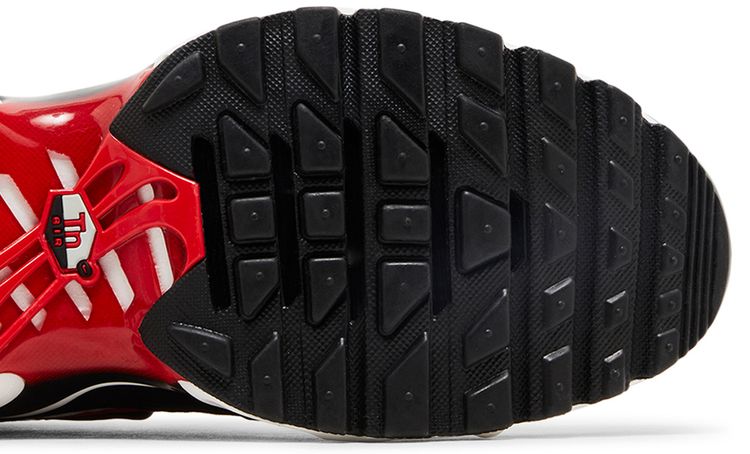 Nike Air Max Plus Platinum Black University Red
