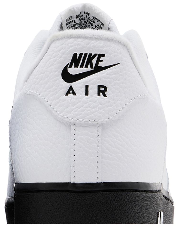 Nike Air Force 1 07 White Black Jewel