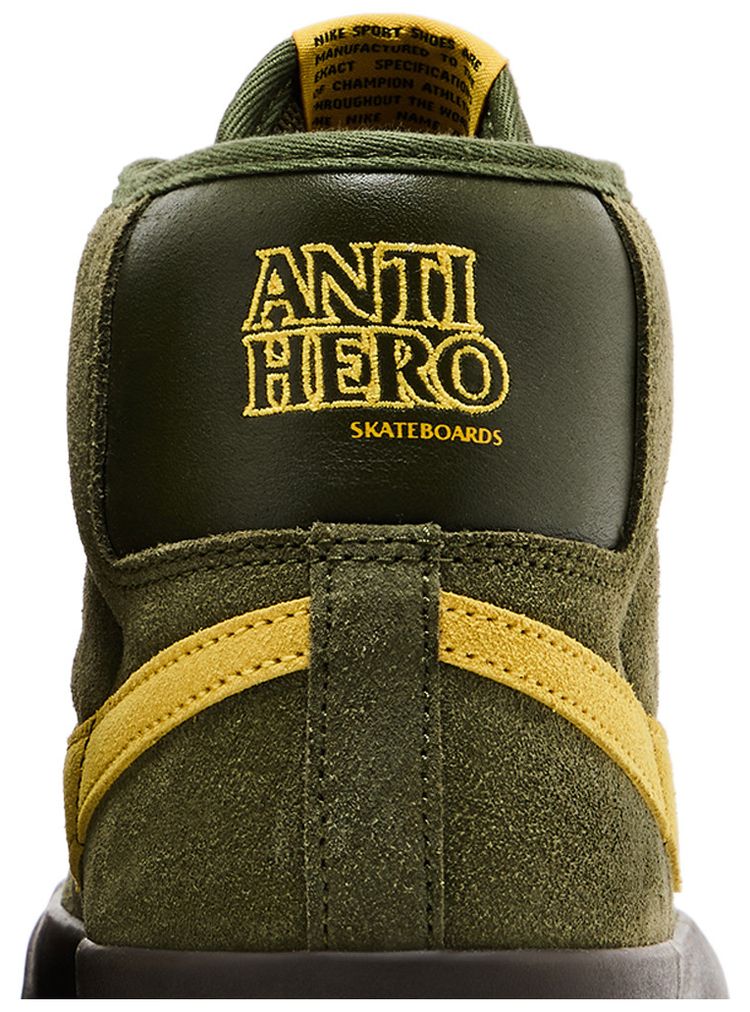 AntiHero x Nike Zoom Blazer Mid QS SB Rough Green