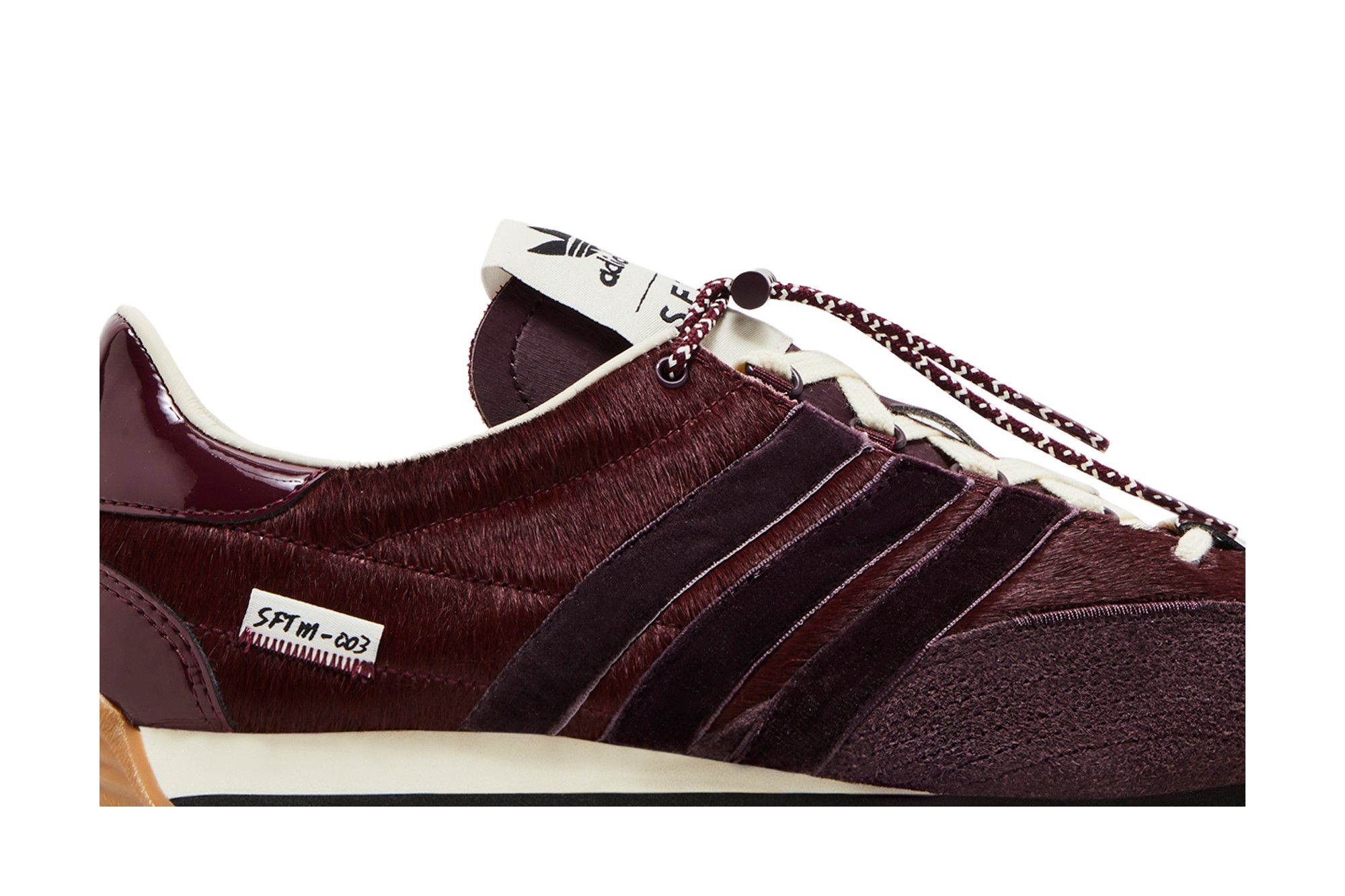 ソングフォーザミュート×アディダス　カントリーO G マルーン/コアブラック Buy Song for the Mute x adidas Country OG 'Pony Hair Pack - Maroon