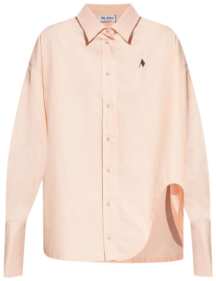 The Attico Diana Shirt Soft Pink