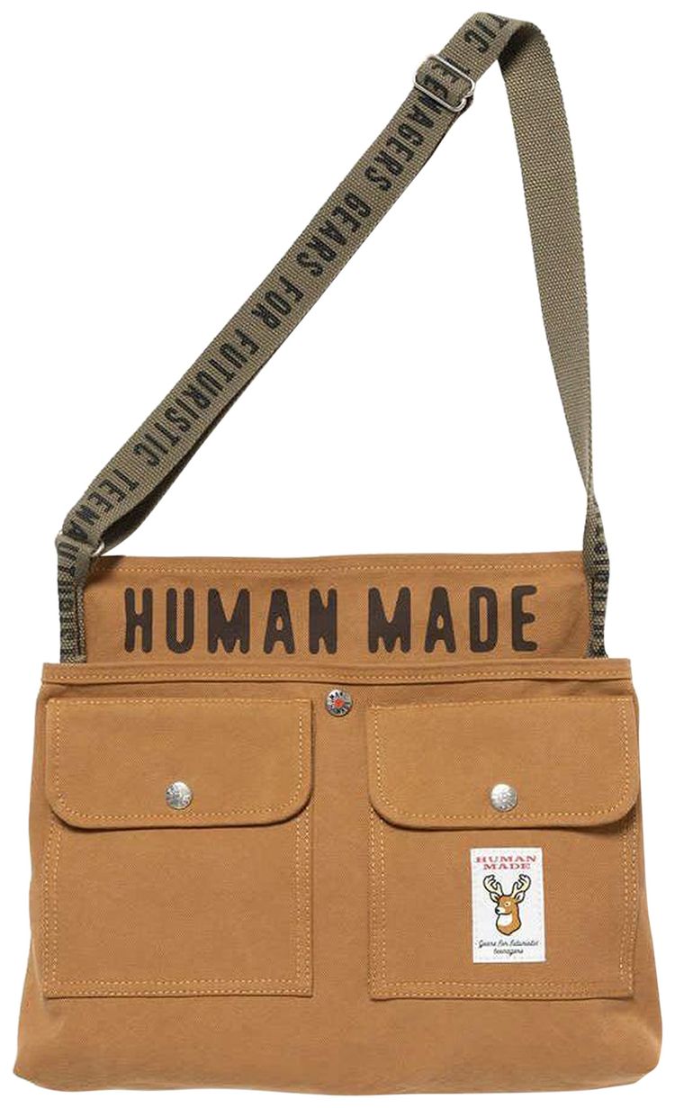 Human Made Medium Tool Bag Beige
