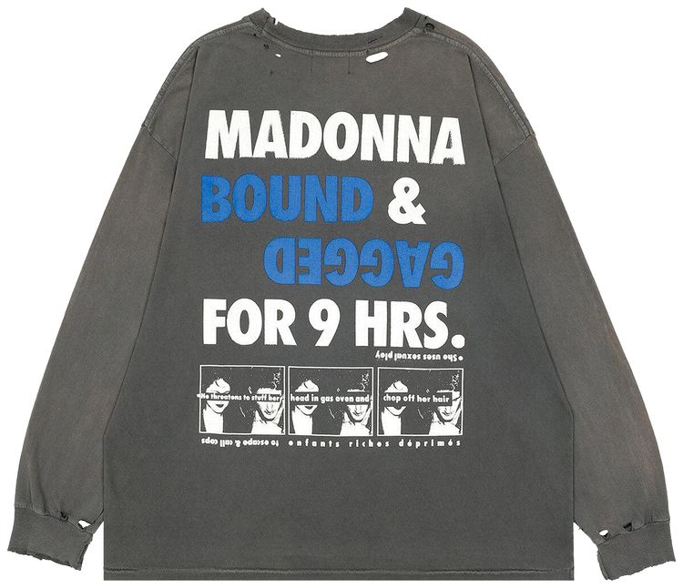 Enfants Riches Deprimes Bonds Of Matrimony Long Sleeve T Shirt Faded Black