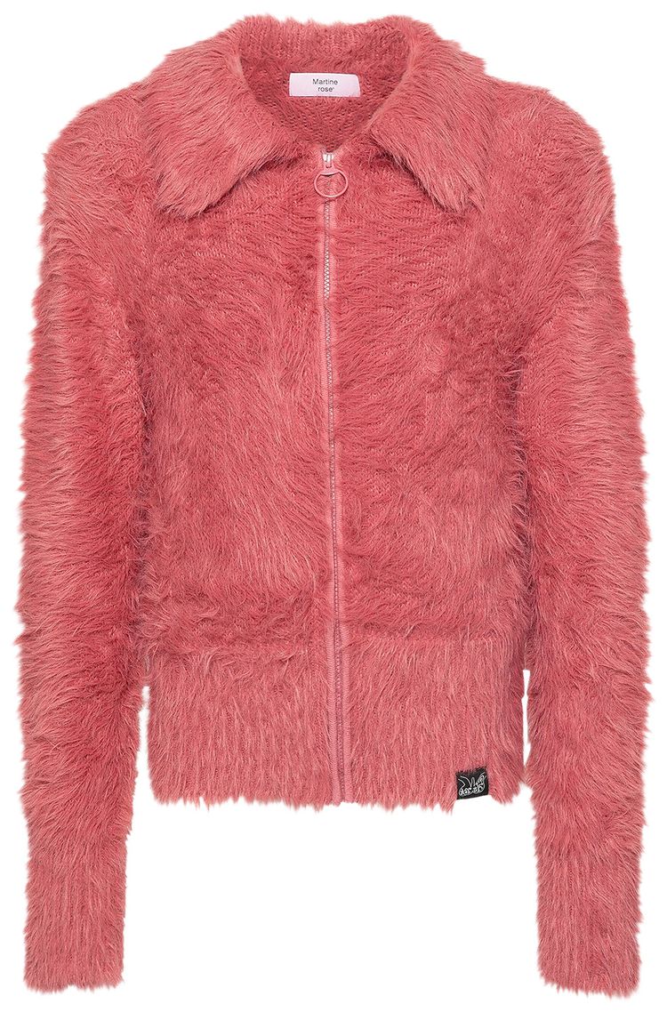 Martine Rose Hairy Jacket Salmon