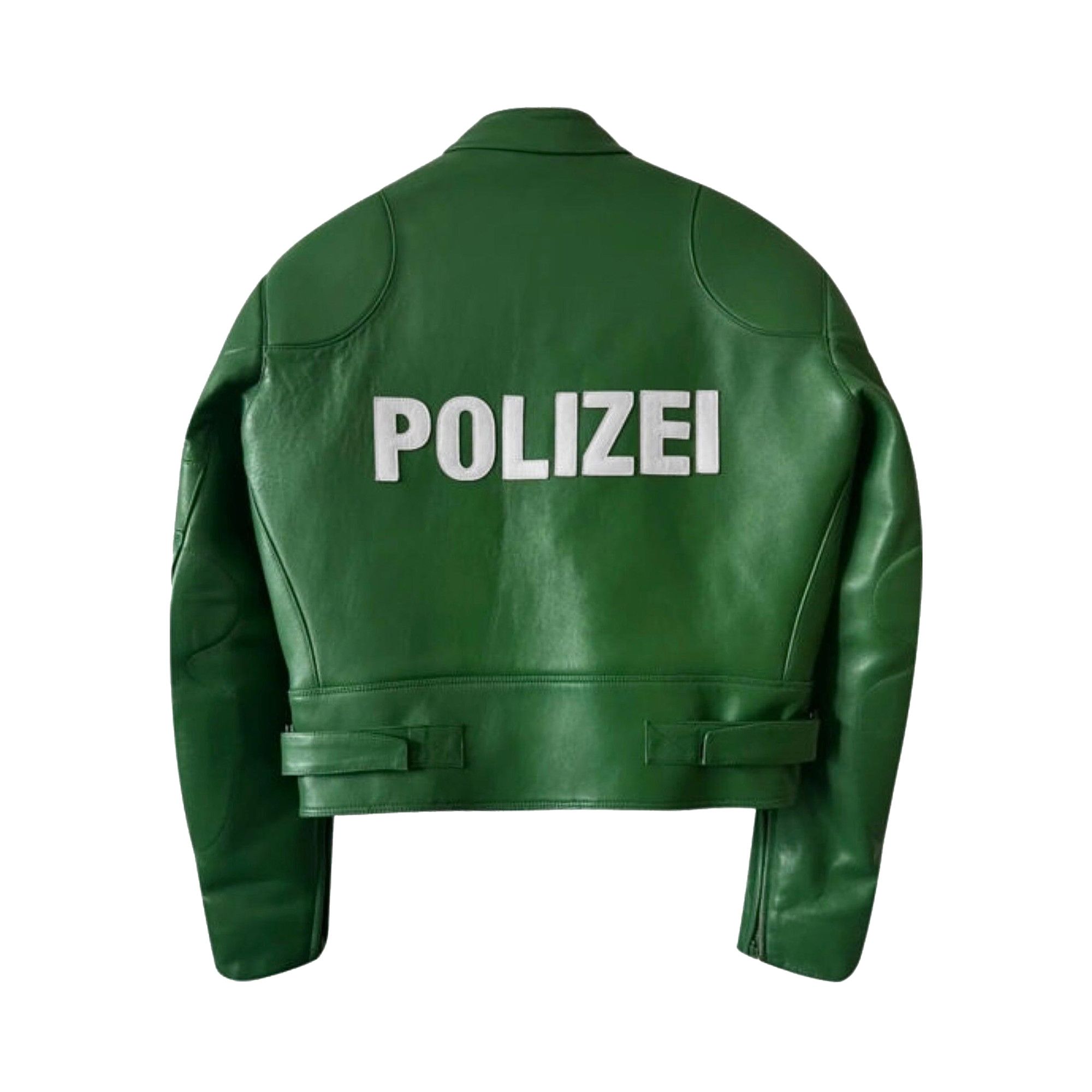 Leather jacket Vetements Green size M International in