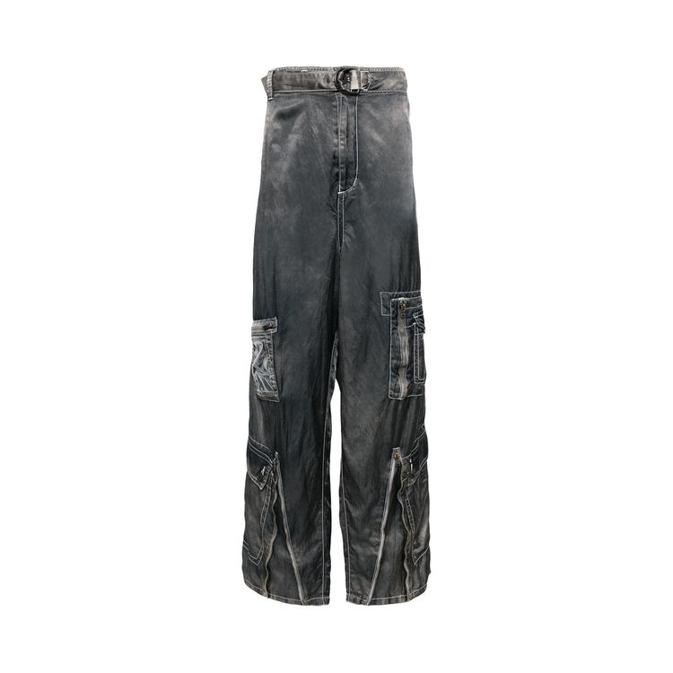 Maison Mihara Yasuhiro Parachute Trouser Black