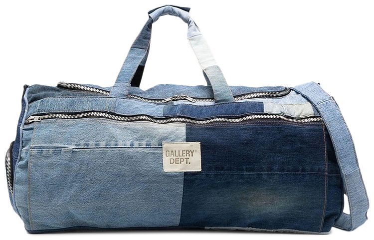 Gallery Dept Recycled Denim Duffle Bag Indigo