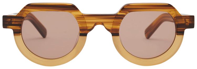 Brain Dead Tani Post Modern Primitive Eye Protection Orange TortoiseDark Brown