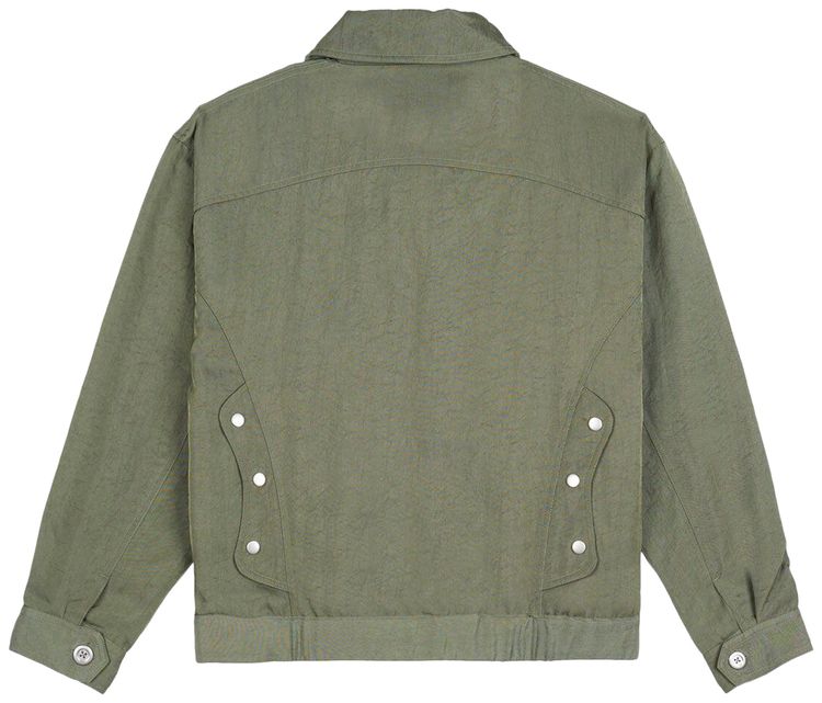 Brain Dead Titan Bomber Jacket Sage