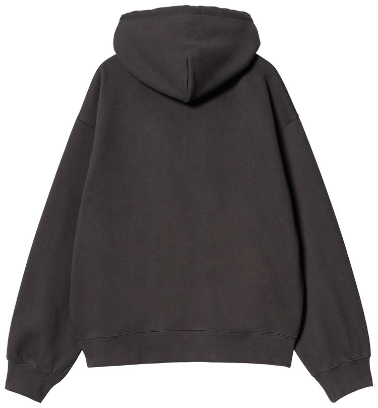 Carhartt WIP Hooded Drip Sweatshirt Charcoal