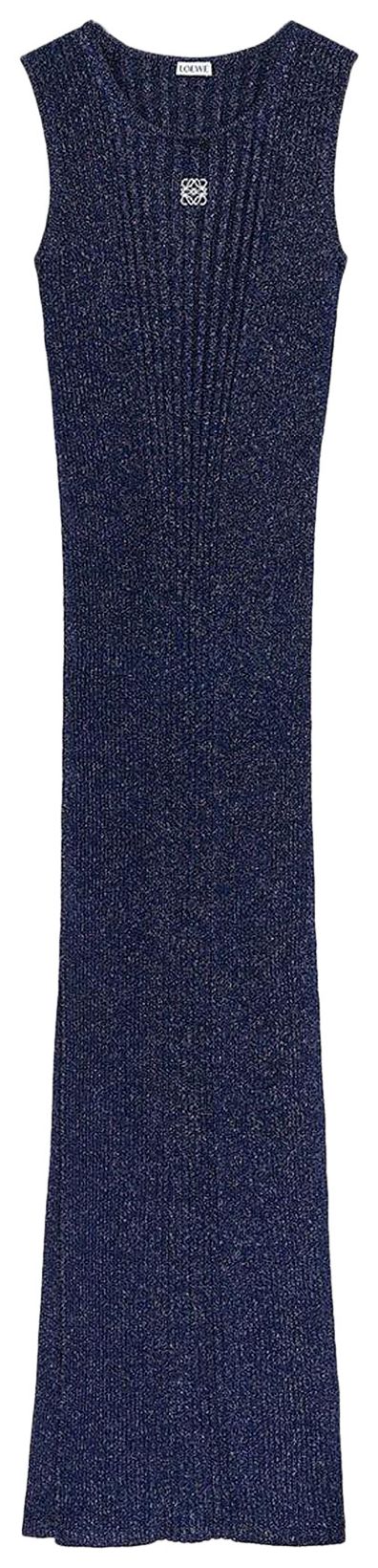 Loewe Tank Dress Dark Blue